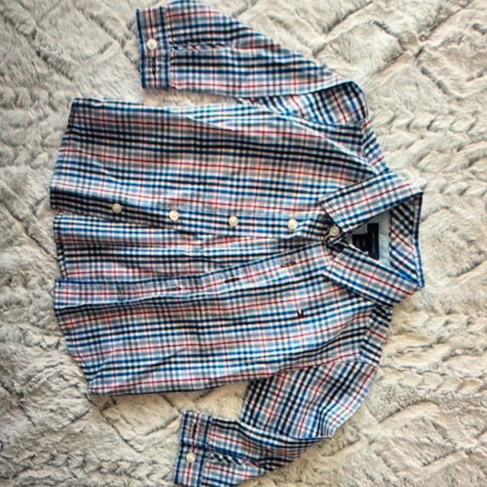 Tommy Hilfiger Plaid Dress Shirt
